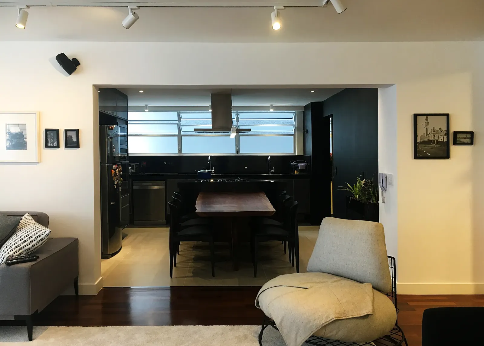 Apartamento jb — interiores com social integrado
